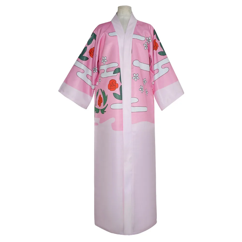 

Anime BLEACH Kyoraku Shunsui Cosplay Costume Kimono Outfits Halloween Carnival Suit