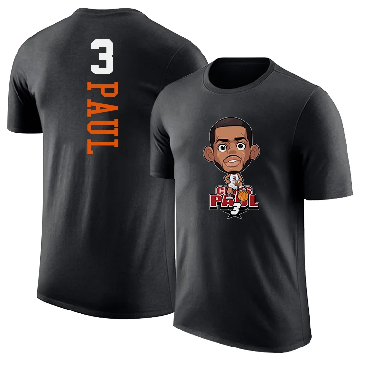

Custom Number Name Basketball Jerseys Clothes Sweatshirt T Shirts No. 3 Chris Paul We Have Your Favorite Logo Patter