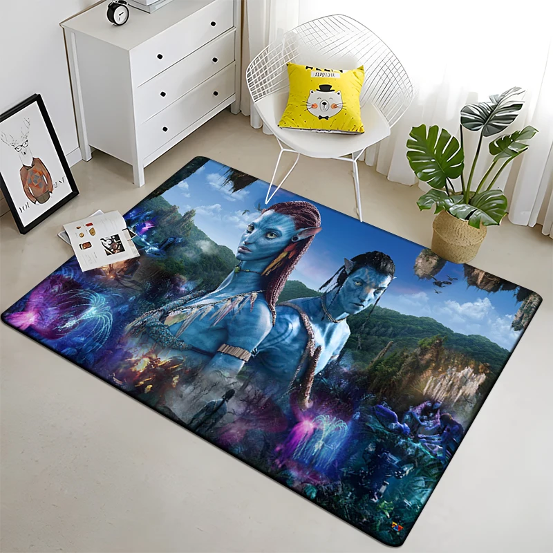 Avatar Movie  Art Printed Carpet for Living Room Large Area Rug Soft Mat E-sports Chair Carpets Alfombra Gifts Dropshopping