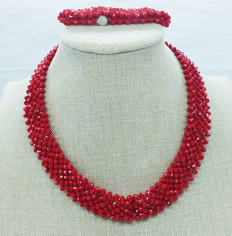 Африканский нигерийский самый популярный свадебный комплект ювелирных изделий