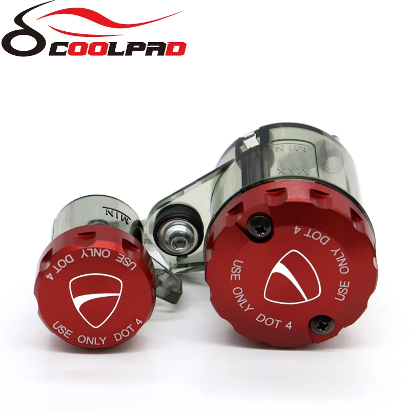

For DUCATI Multistrada 1200 1260 V4 CNC Front Brake & Clutch Reservoir Cover Fuel Tank Cap Motorcycle Oil Pump Parts Accessories
