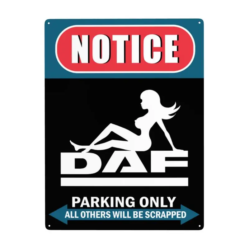 

Металлическая железная табличка DAF, плакат для бара, паба, клуба, кафе, домашняя табличка для украшения стен