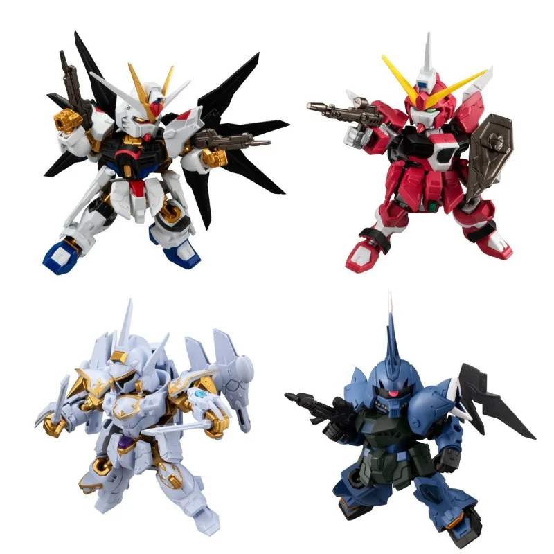 Фото Набор Bandai Mobile Suit Gundam MOBILITY JOINT 8: 8 коробок, полный комплект, Mighty Strike Freedom, Justice, Hyaku Shiki, сборная модель, подарок №1