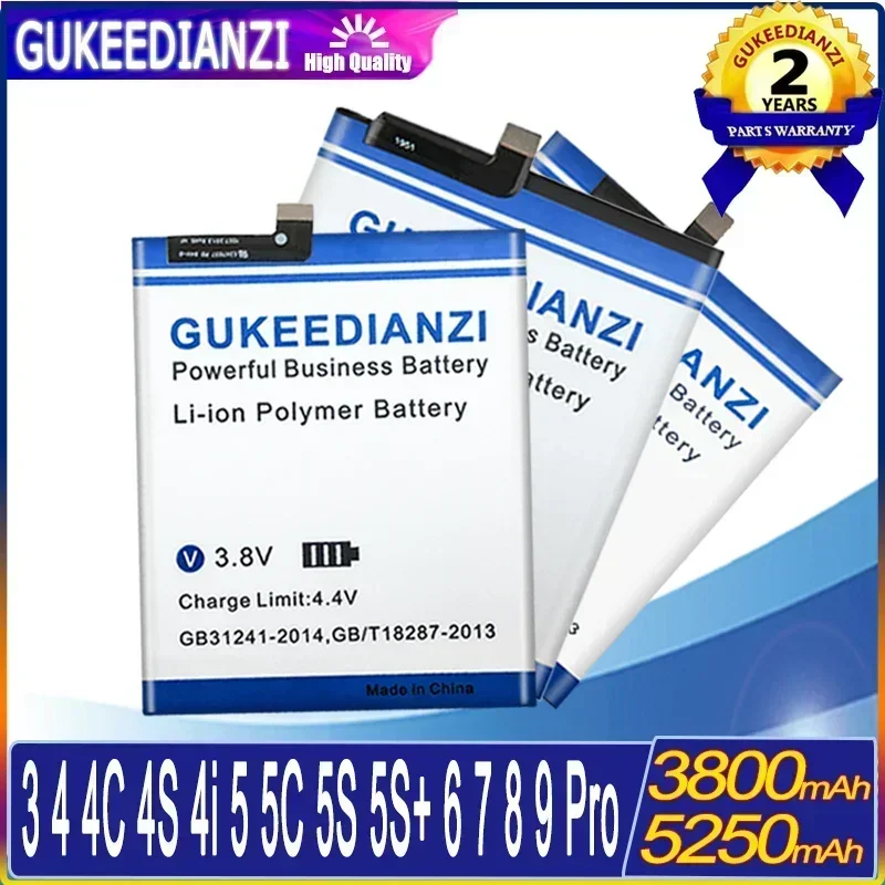 Аккумуляторы для мобильных телефонов Xiaomi mi 3 4 4c 4s 4i 5 5c 5s 5splus 6 7 8