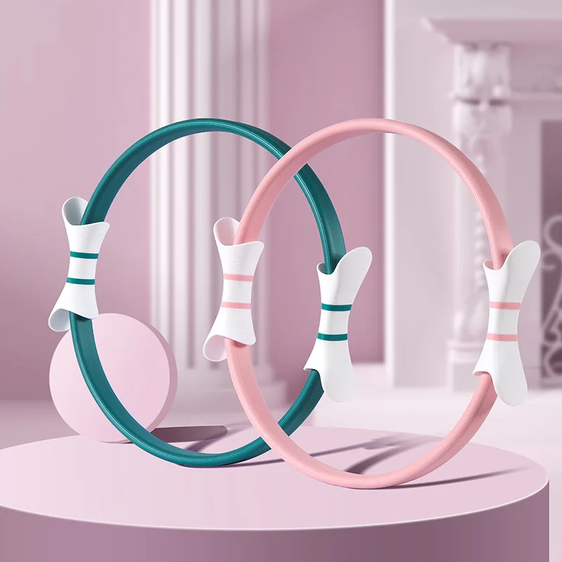 

Кольцо для йоги пилатеса фитнес Magic Circle, профессиональное оборудование для тренировок мышц, пилатеса, аксессуары для спортзала, товары для т...