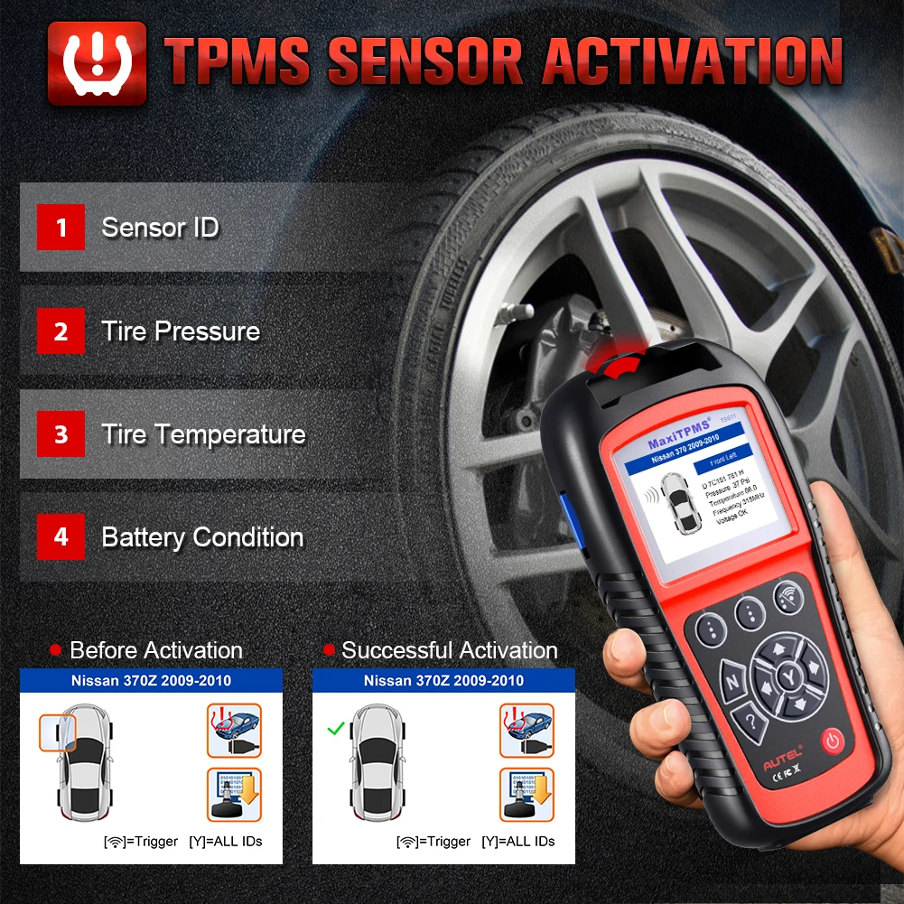 Программатор tpms autel. Датчик tpms autel. программатор датчиков давления в шинах.