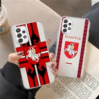 belarus flag design pattern phone case for samsung galaxy note s21 s20 s9 s30 a12 a71 a51 s10 a50 s22 10 fe ultra 4g 5g plus