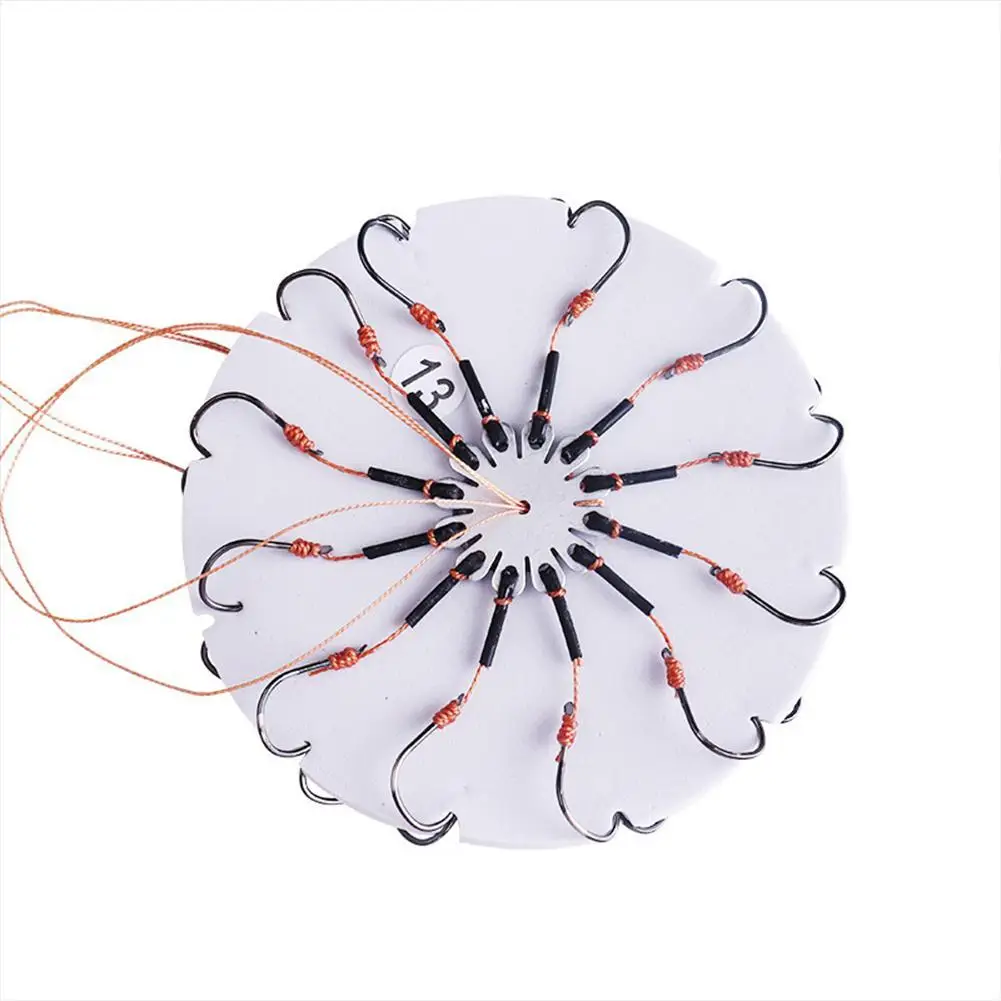 

Fishing Hook with Barbs 8Pcs/lot Carbon Steel 6#-15# Eight Claw Hook Fishing Circle Hooks Fly Dish Fishing Tackle Gear Sea Lake