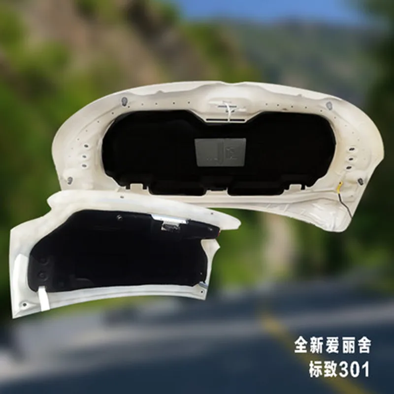 

dedicated engine noise insulation cotton insulation cotton trunk lid for Peugeot 301 2017 2018 2019