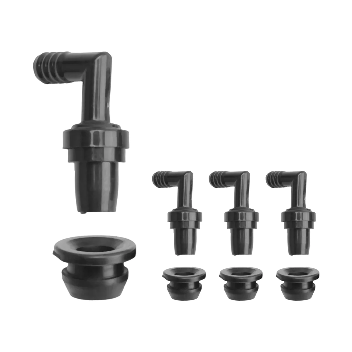 4 шт. клапан PCV двигателя автомобиля Wastegate PE01-13-890 для Mazda 3 2014-2020 CX5 CX4 MAZDA 6 2014-2019 CX3 CX8