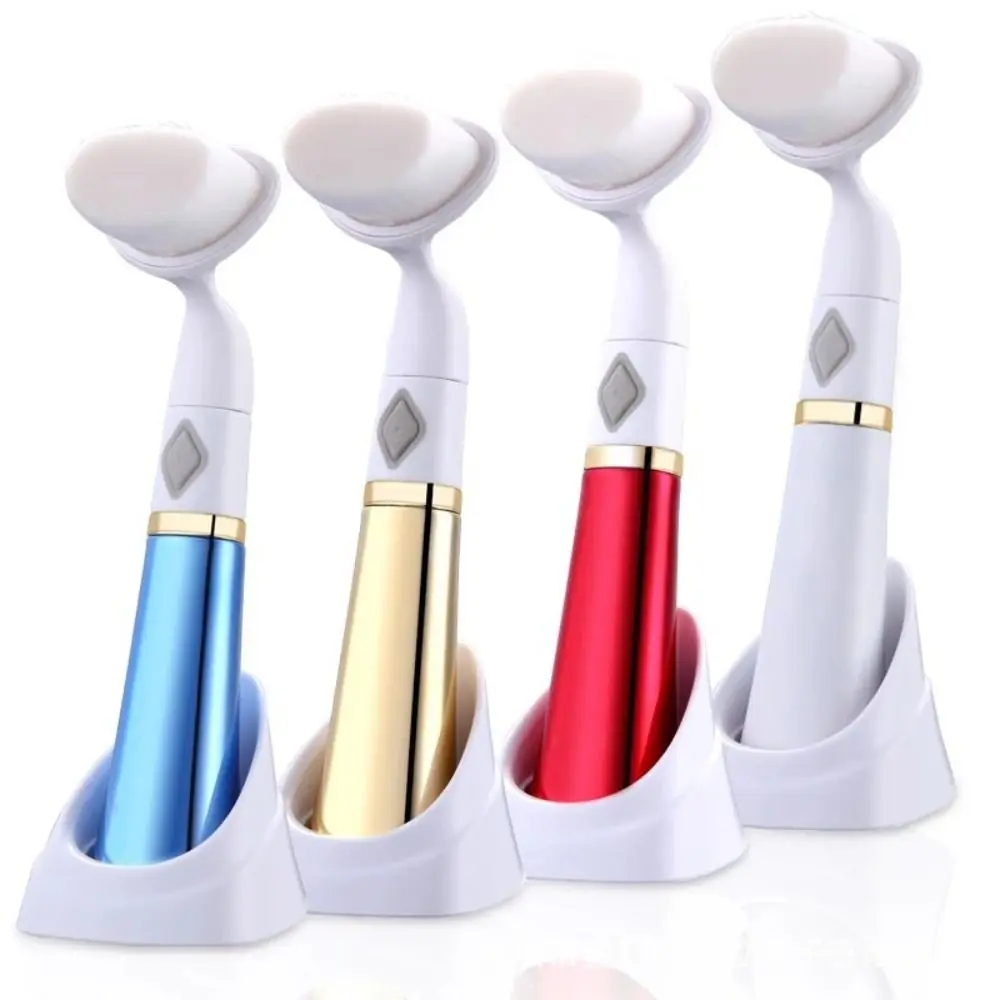 

Electric Wash Face Machine Cleansing Brush Soft Dupont Bristles Facial Brush Deep Cleaning Pore Skin Care Face Massage Brush