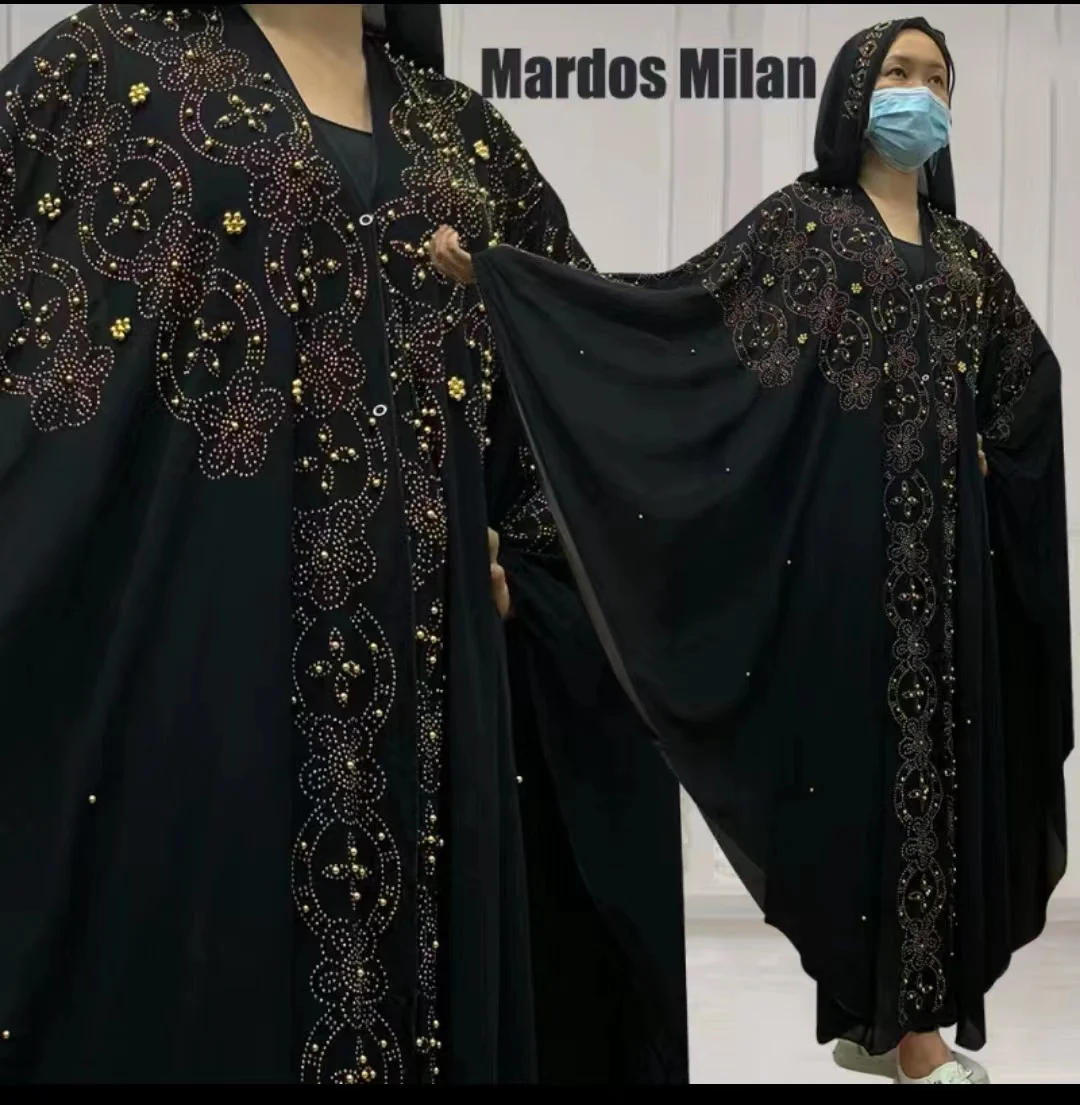 

QQ Kaftan Dubai Abaya kimono cardigan Muslim clothing African women's clothing Pakistan Kaftan Morocco Qatar Islamic clothing