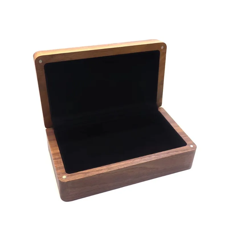  Шкатулка для хранения ювелирных изделий лоток-органайзер из черного ореха