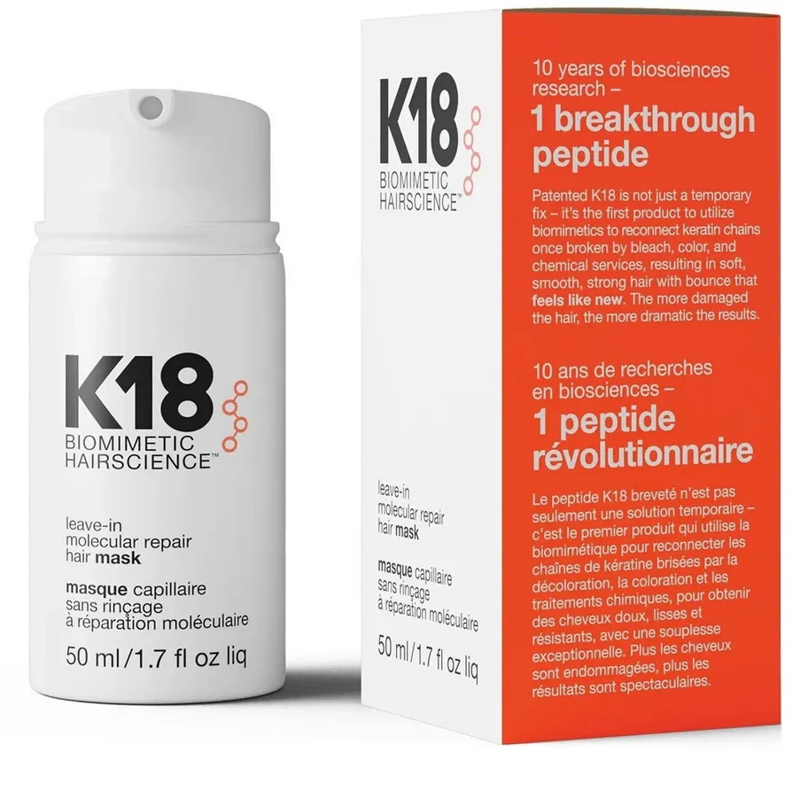

K18 восстанавливающая молекулярная восстанавливающая маска для волос, восстанавливающая мягкие волосы, Глубокое восстановление, лечение кератином и кожей головы, кондиционер для ухода за волосами
