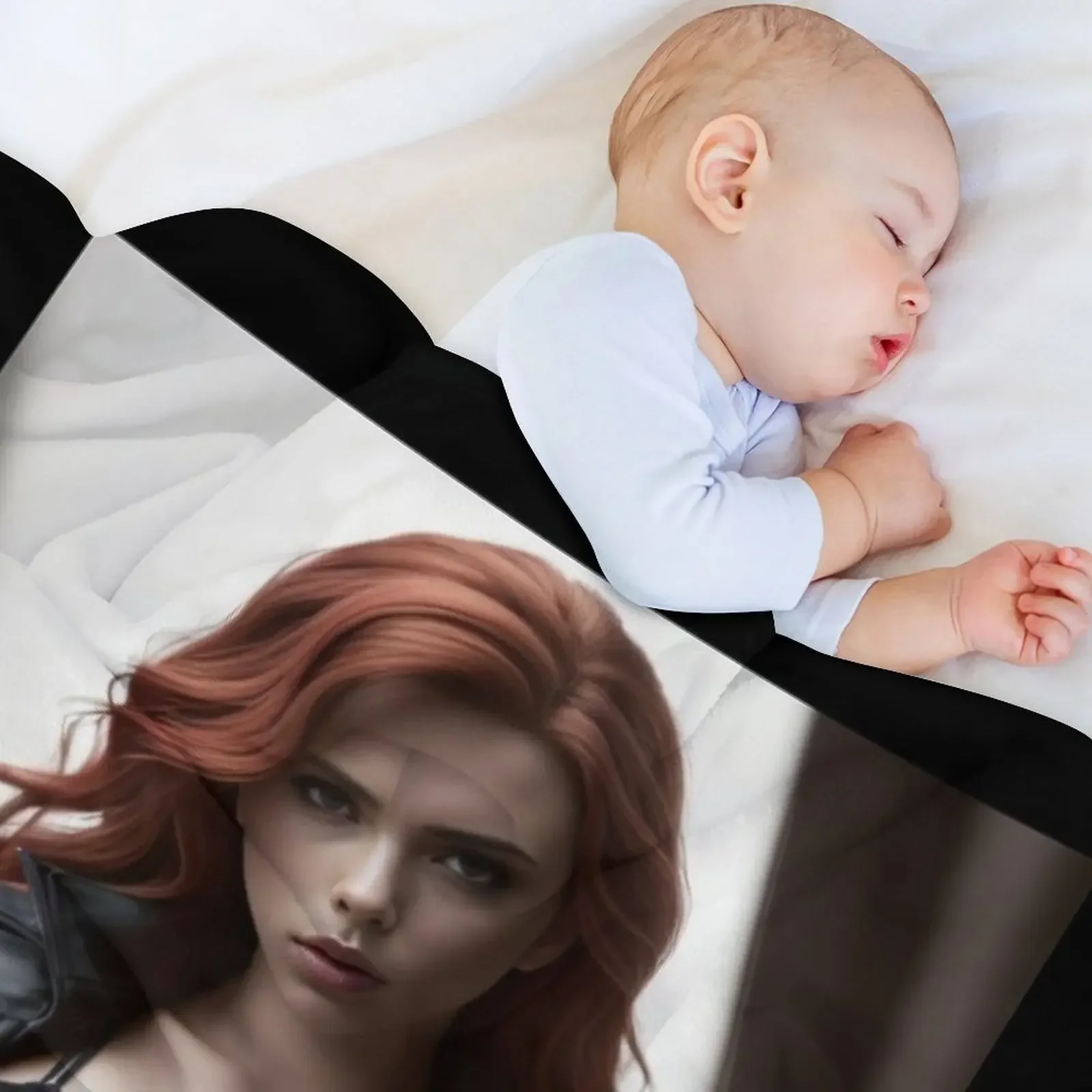 Фланелевое одеяло Scarlett Johansson