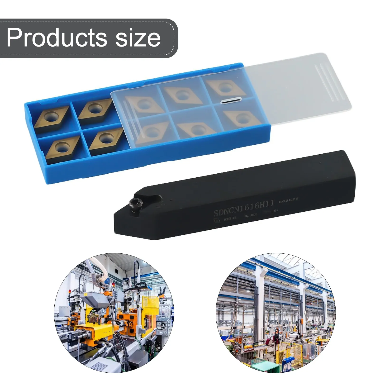 SDNCN1616H11 Держатель токарного станка 16x100 мм 10 шт. DCMT11T304 Твердосплавная вставка