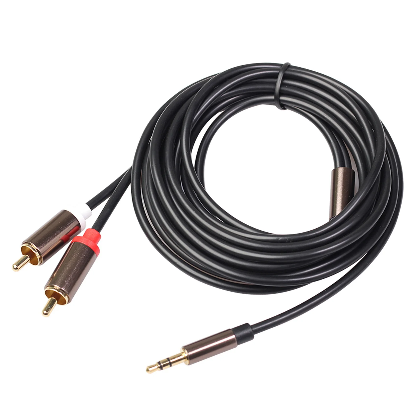 

Rca Cable Hifi Stereo 3.5Mm To 2Rca Audio Cable Aux Rca Jack 3.5 Y Splitter for Amplifiers Audio Car Aux Mobile Phone