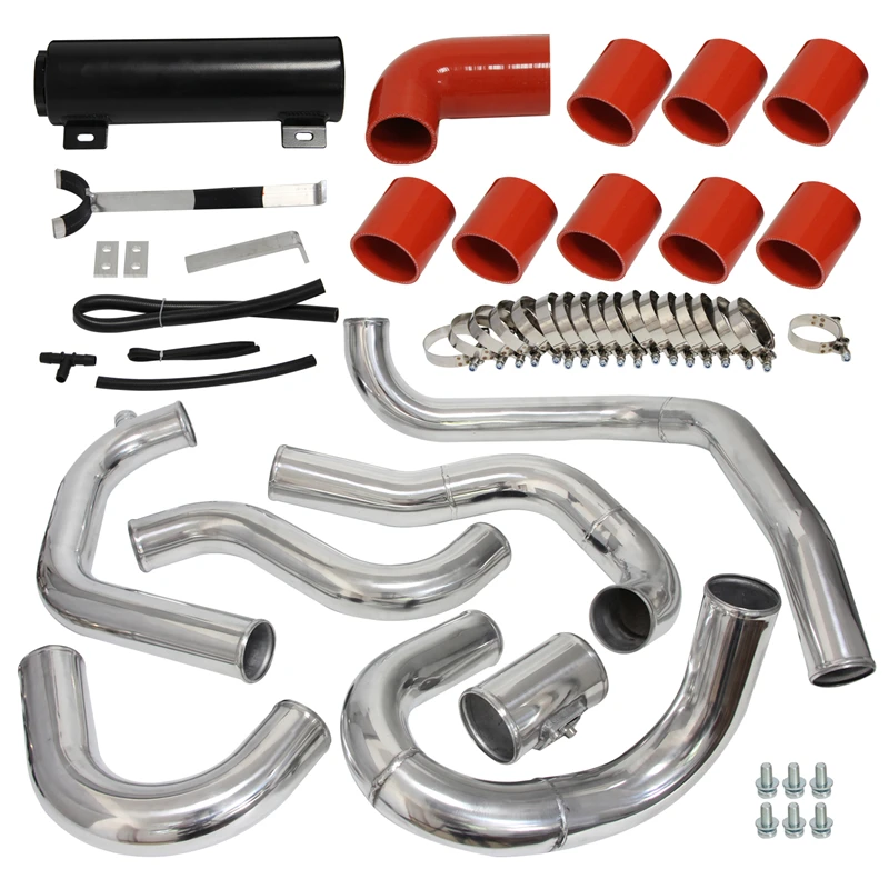 Комплект трубопроводов интеркулера подходит для Subaru Impreza WRX STi 02-07 EJ20 EJ25 2 0/2.5L Gen