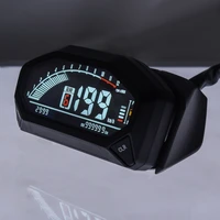 universal motorcycle led lcd speedometer digital backlight odometer tachometer waterproof for 124 cylinders yg150 23