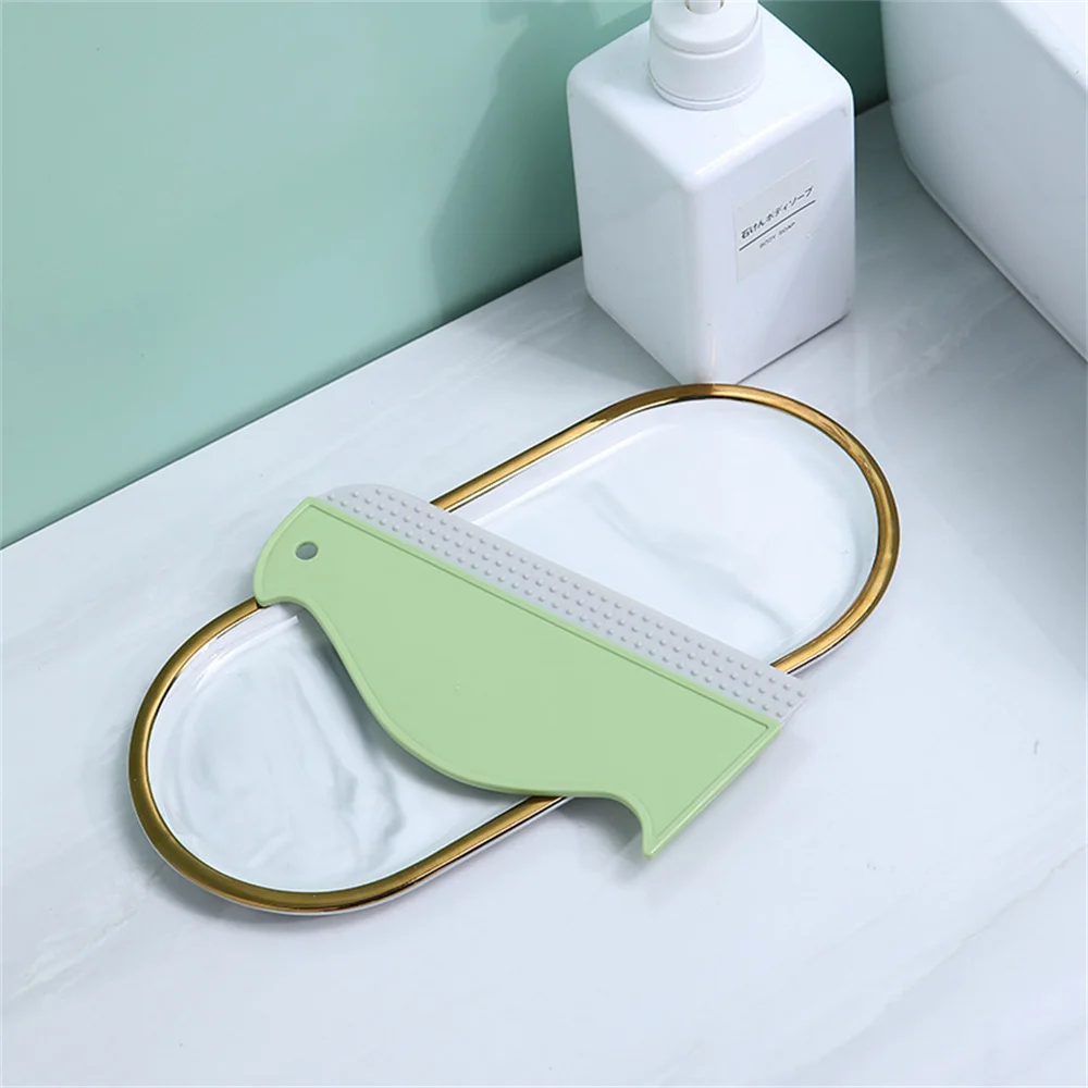 

Clean Glass Cleaner Squeegee Domestic Small Wiper Household Window Cleaning Tools Mirror Defogging Countertop Cleaning Brush