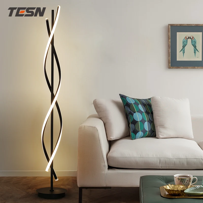 

Минималистичная Напольная Лампа в скандинавском стиле для гостиной, индивидуальная прикроватная атмосферная лампа для спальни, светодиод...