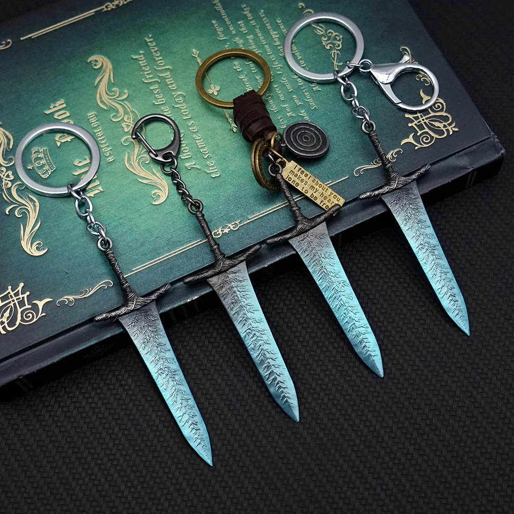 Брелок для ключей с подвеской в виде темной луны