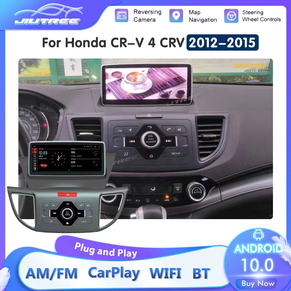 

Автомобильная магнитола на Android для Honda CR-V 4 CRV 2012 2013-2015 Автомобильный мультимедийный плеер Android автомобильный GPS-навигатор для Carplay DVD головно...
