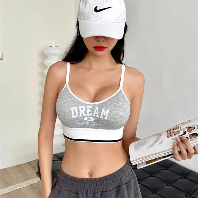 Sujetador Ropa Interior Femenina Серые бесшовные бюстгальтеры для женщин Спортивный