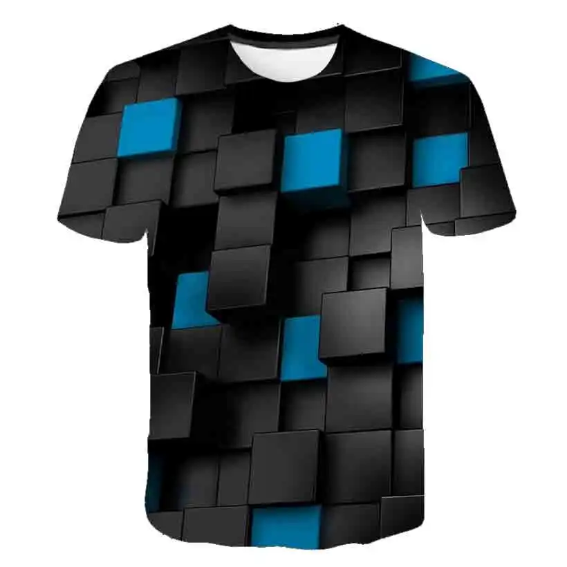 

Футболка детская летняя с 3D-принтом, на возраст 6-14 лет