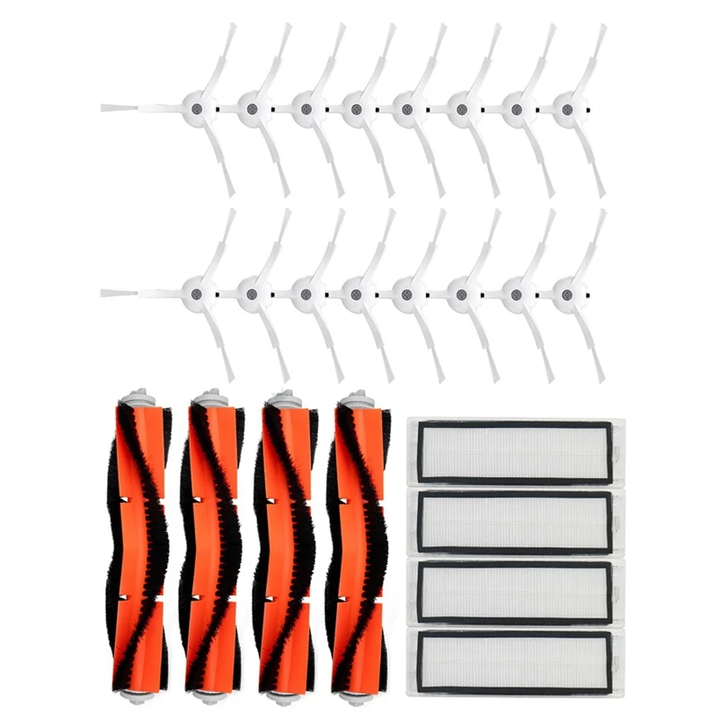 

Запчасти для робота-пылесоса Xiaomi MI 2 Roborock S50 S51, фильтр НЕРА с основной боковой щеткой, аксессуары