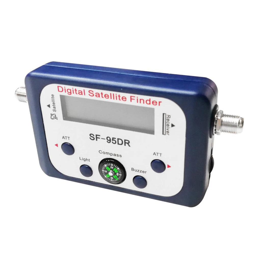 

Digital Satellite Finder Meter 950-2150MHz Input Level Signal Receiver Satellite Finder 75Ω Singal Receiver