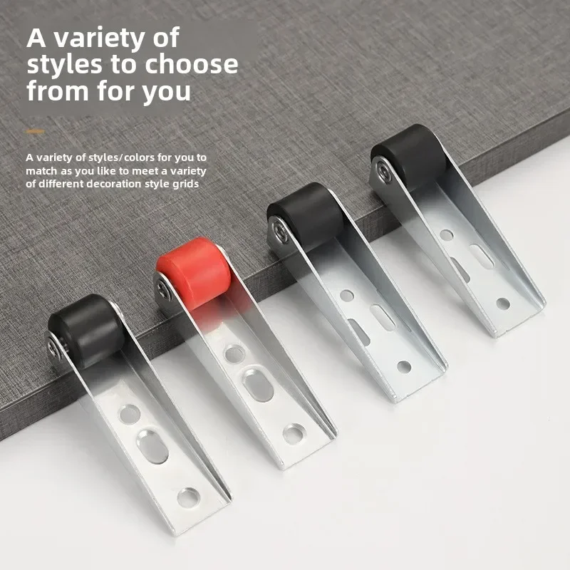 1x НОВЫЙ мебельный ролик бесшумный боковой монтаж направленная опора подвижное