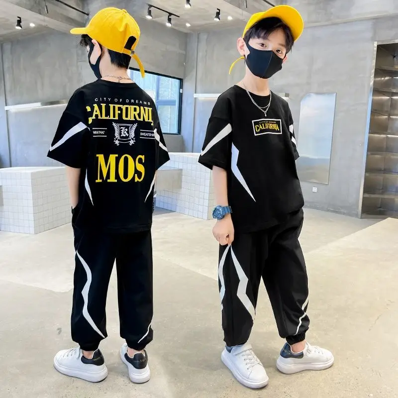 

Boys Spring Autumn Clothing Set 2022 Tracksuit Children Boy Clothes Kids Tracksuit Casual Sport Suit For 5 6 7 8 10 14 Year