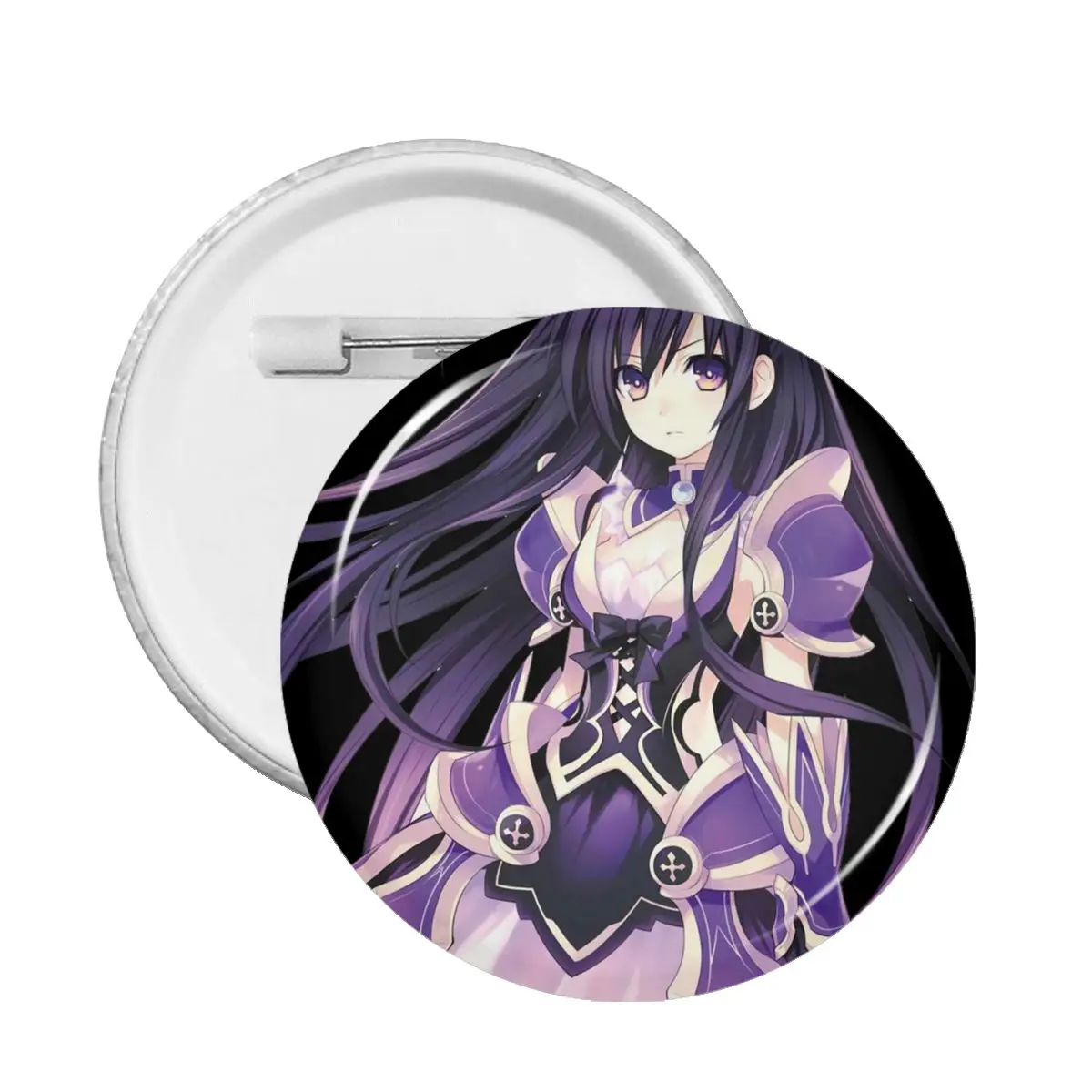 

59mm Date A Live Yatogami Tohka Badge Awesome Jewelry Accessories Gift for Lapel Kurumi Brooches Lapel Pins