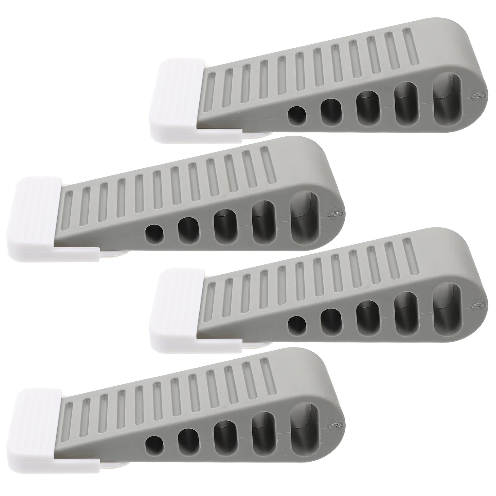 

4 Pcs Door Wedge Stopper Security Baby Bar Stops Office Gifts Decorative Stoppers Bottom Free Installation Lock