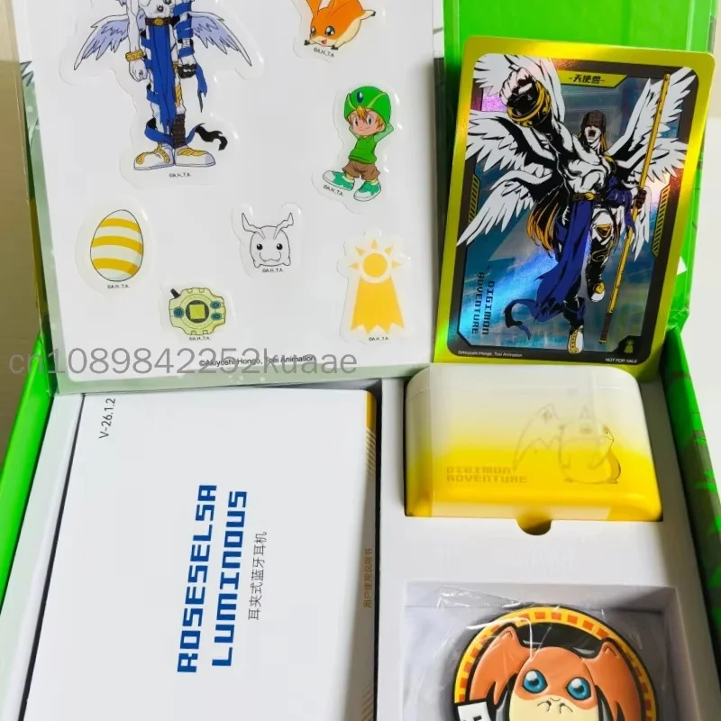 Беспроводные Bluetooth-наушники Digimon Adventure Limited Box Ear Clip: легкие, для спорта на открытом воздухе, идеальный подарок для любителей аниме (art.: 3920db6eb3603) - 3920db6eb3603