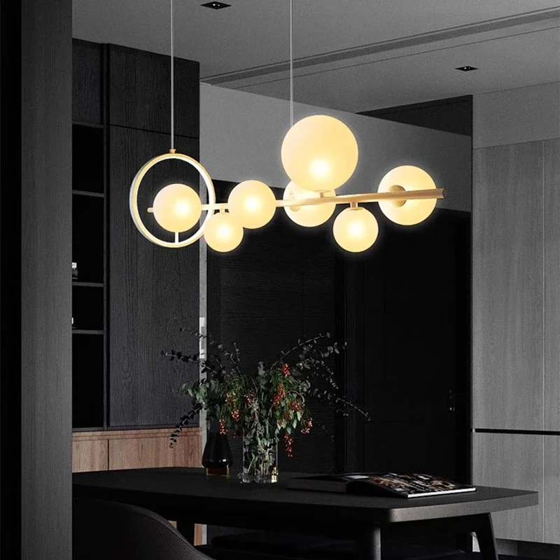 

Room Decor Led Art Chandelier Pendant Lamps Light Decoracion hogar moderno smart dining room Modern indoor kitchen accessories