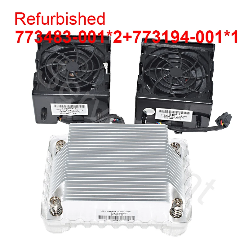 Для DL180 Gen9 охлаждающий вентилятор 773483-001 779093-001 и радиатор 779091-001 773194-001