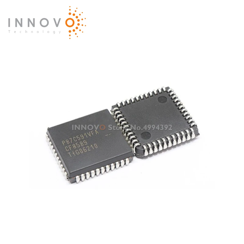 INNOVO 2 шт./лот P87C591VFA P87C591 PLCC-44 Бесплатная доставка новый оригинальный