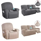 1 2 3 Seater кресло Чехлы эластичные массаж шезлонг диван Чехол замши все включено кресло чехол для дивана диван протектор чехол