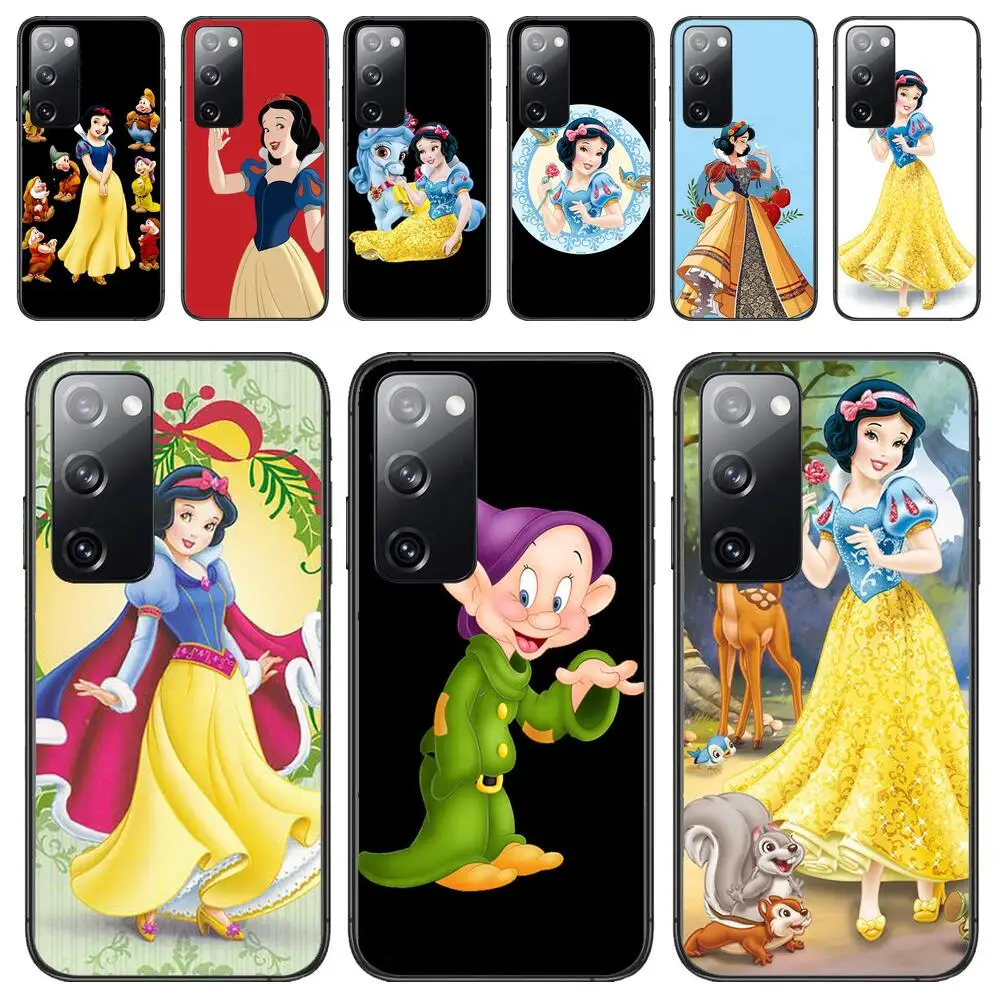 

Snow White Phone cover For Samsung Galaxy S30 s21 fe s20 s7 s5 s8 Plus s9 s10 s10e s21 Ultra Note 10 lite Phone case soft