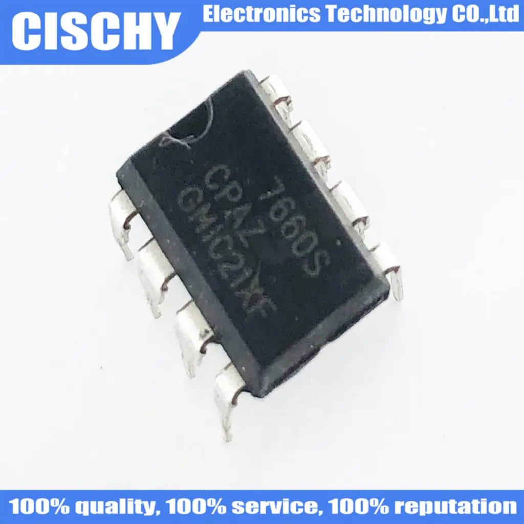 10 шт./партия ICL7660SCPA ICL7660 DIP8 ICL7660S ICL7660SCPA DIP-8 в наличии