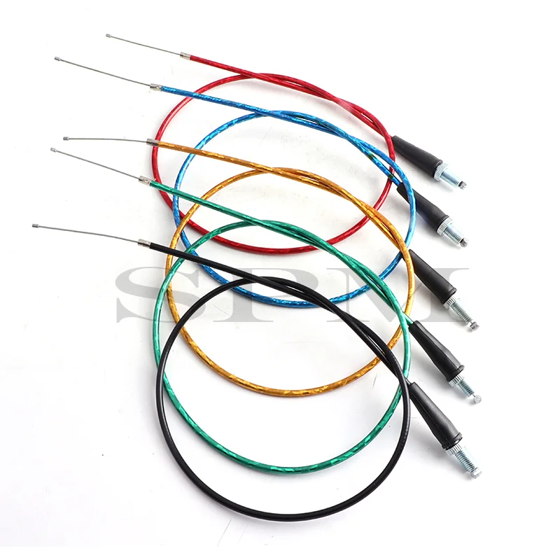 Аксессуары для мотоциклов, газовый соединительный кабель с прямой головкой дроссельной заслонки для грязевого питбайка, мотоцикла, мотокросса XR50 CRF50 CRF70 KLX 110 125