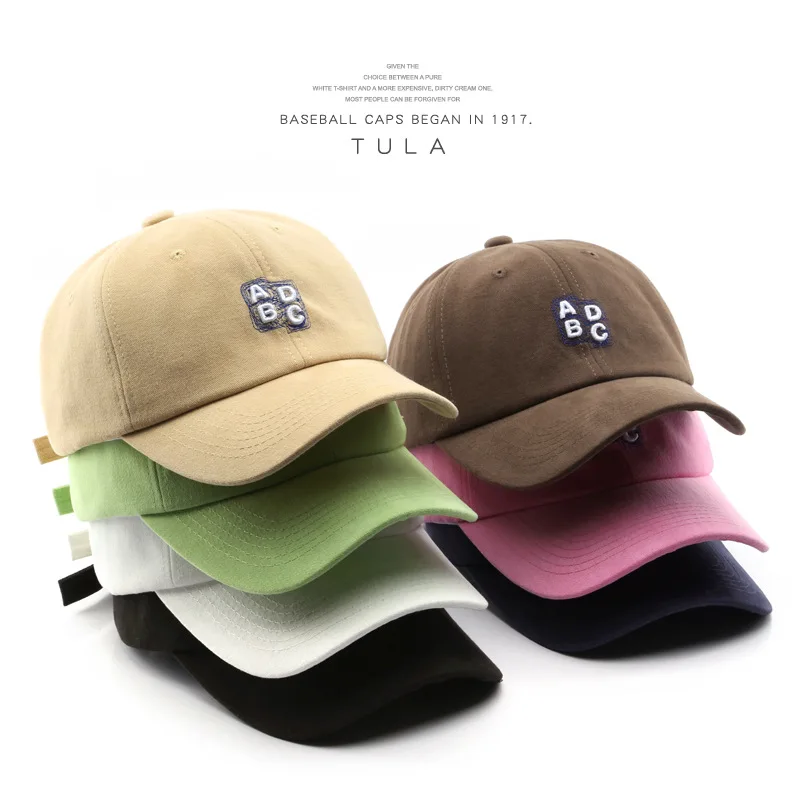 Cotton Baseball Cap for Women Men 