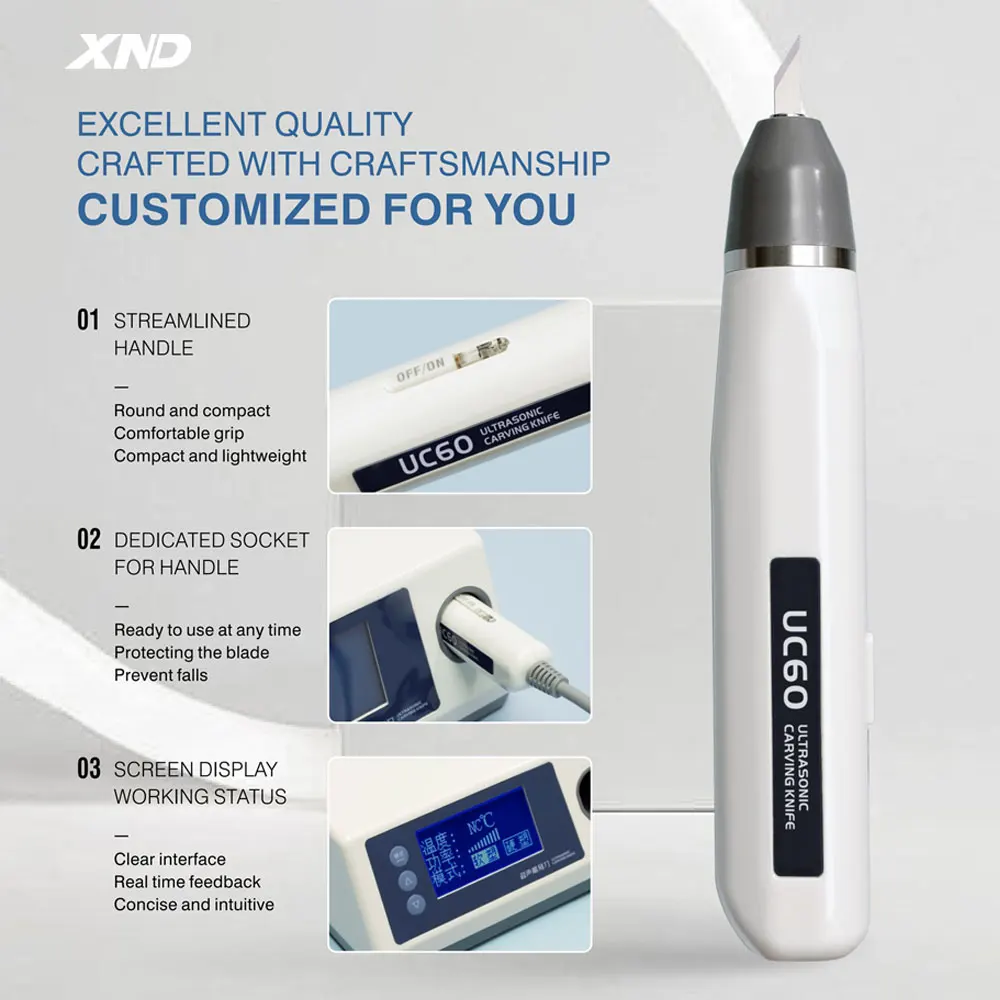 Ультразвуковой режущий нож для пластмассы