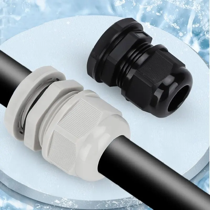 Кабельный ввод PG9 соединитель IP67 Пластиковый нейлоновый кабель Фиксированный