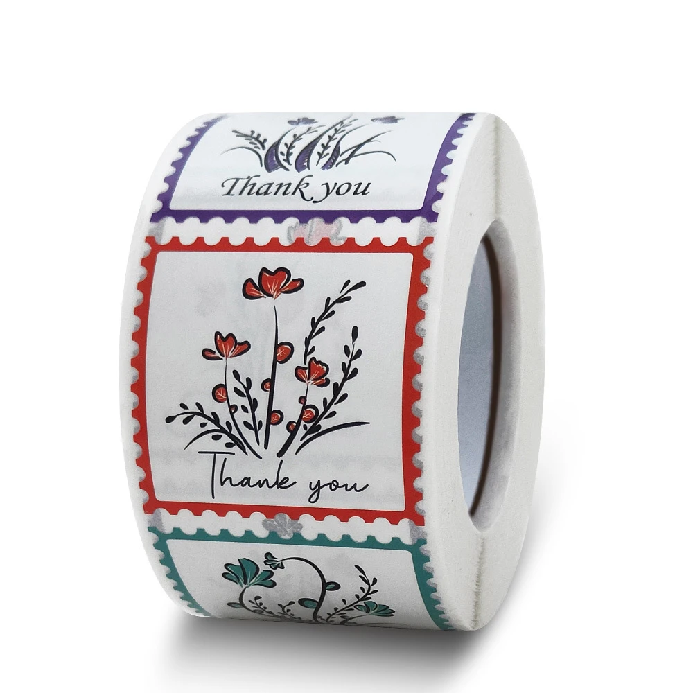 50-500 шт. ярлыки с надписью цветы