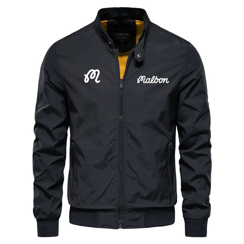 Spring Autumn New Jacket Men's Golf Jacket Fashion Trend Zipper Male Clothing Outdoor Jacket Windbreaker Coat Breathable Jackets