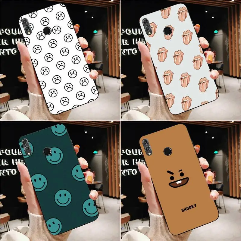 

Smile Phone Case For Redmi 9A 8A 6A Note 9 8 10 11S 8T Pro Max 9 K20 K30 K40 Pro PocoF3 Note11 5G Case