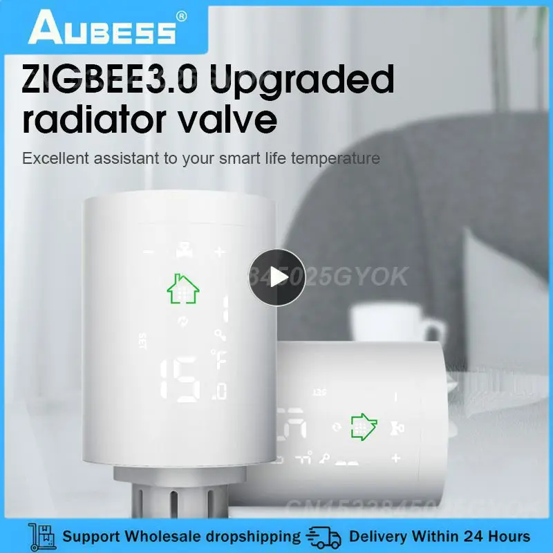 

1/2/3PCS Digital Display Thermostat Remote Control Actuator Mini Intelligent Temperature Measurement Wireless Gateway Hub New